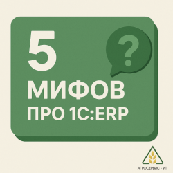 5 мифов про 1С:ERP